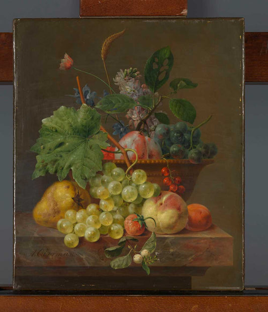 Still Life with Fruit by Anthony Oberman 1830