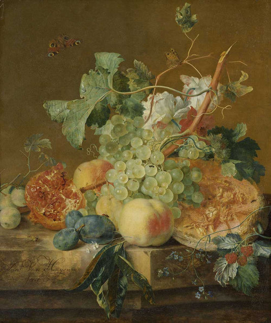 Still Life with Fruit by Jan van Huysum 1700