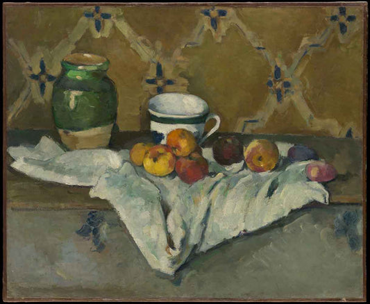 Still Life with Jar by Paul Cézanne 1877