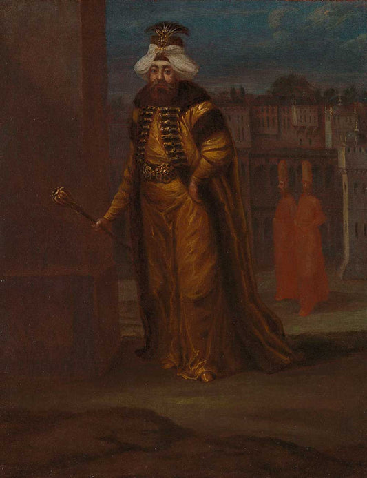 Sultan Mahmud I by Jean Baptiste Vanmour 1730