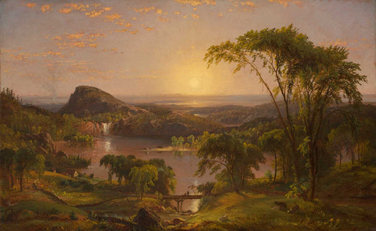 Summer, Lake Ontario by Jasper Francis Cropsey 1857