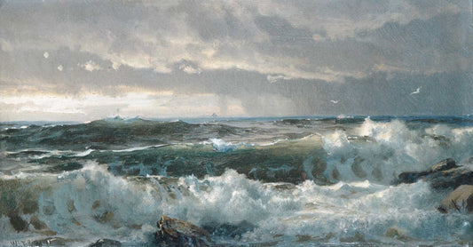 Surf on Rocks by William Trost Richards 1900