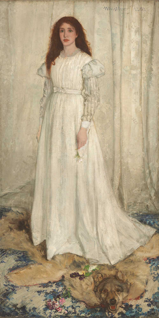 Symphony in White, No. 1 by James Abbott McNeill Whistler 1862