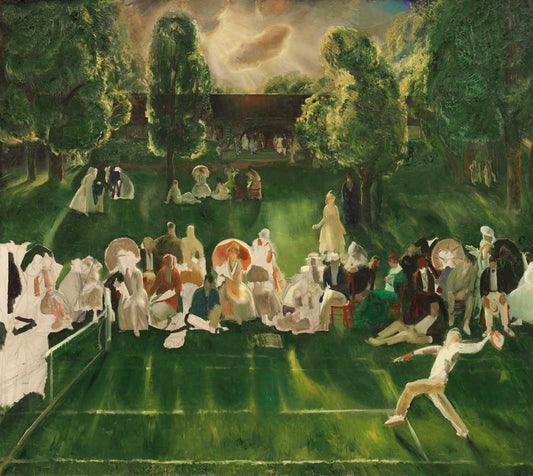 Tennis Tournament by George Bellows 1920