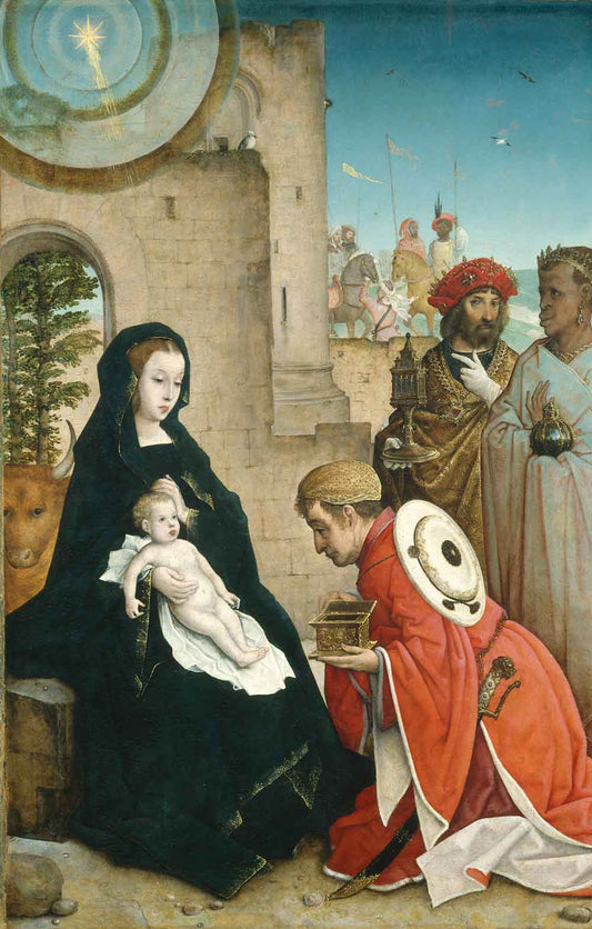 The Adoration of the Magi by Juan de Flandes 1519