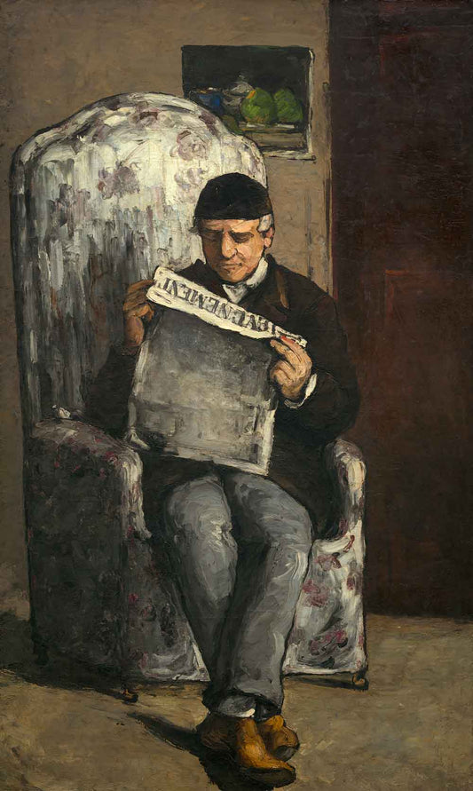 The Artist's Father by Paul Cézanne 1866