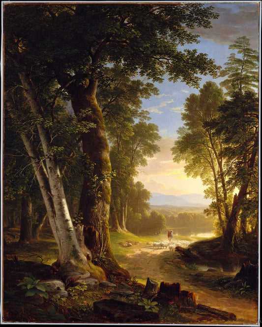 The Beeches by Asher Brown Durand 1845