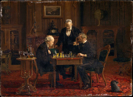 The Chess Players by Thomas Eakins 1876