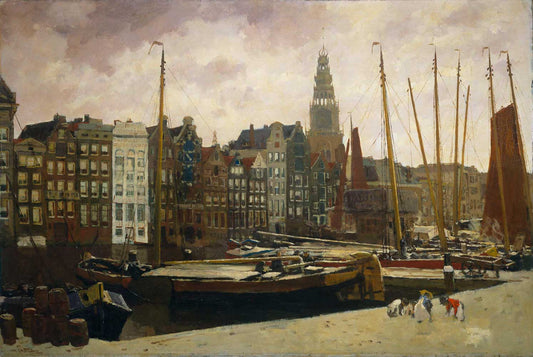 The Damrak by George Hendrik Breitner 1903