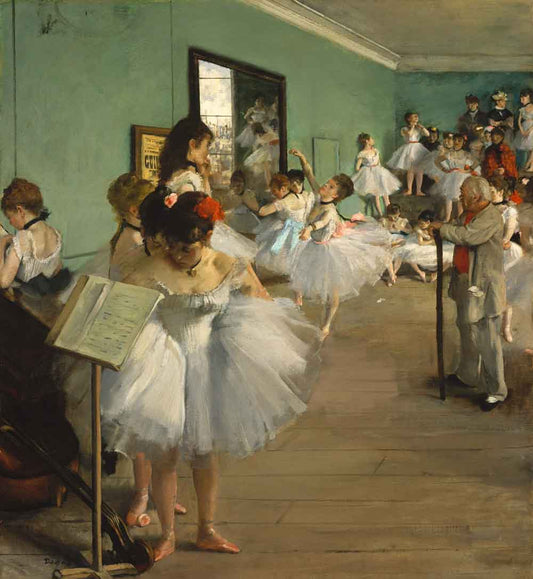 The Dance Class Edgar Degas 1874