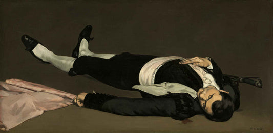 The Dead Toreador by Edourd Manet 1864