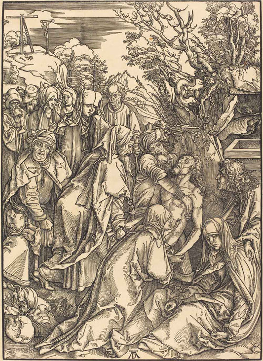 The Desposition by Albrecht Durer 1497