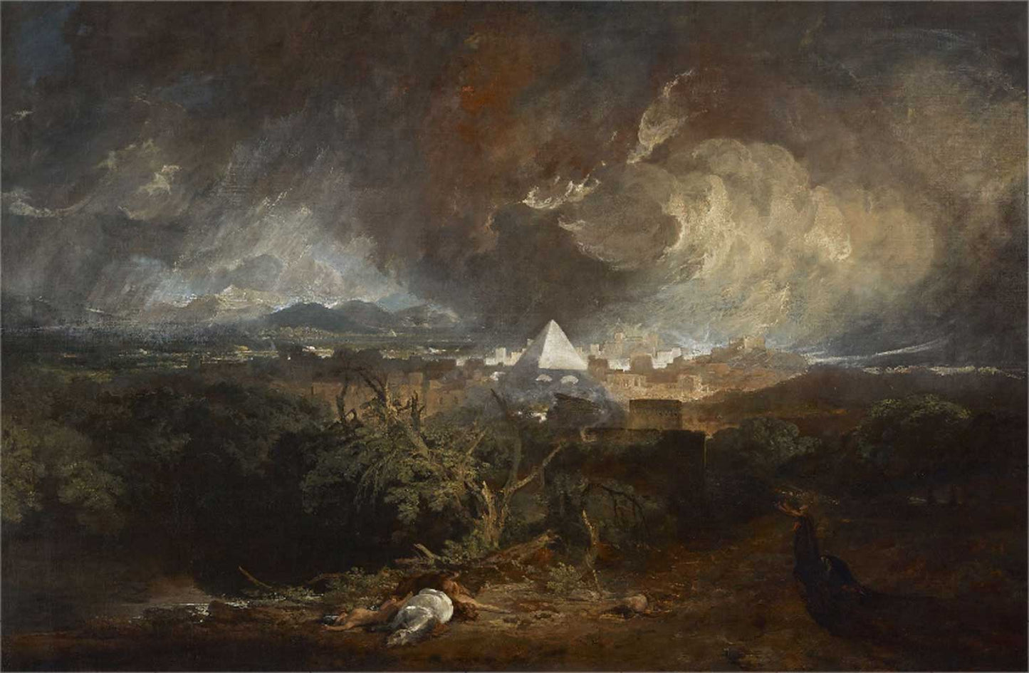 The Fifth Plague of Egypt by Joseph Mallord William Turner 1800