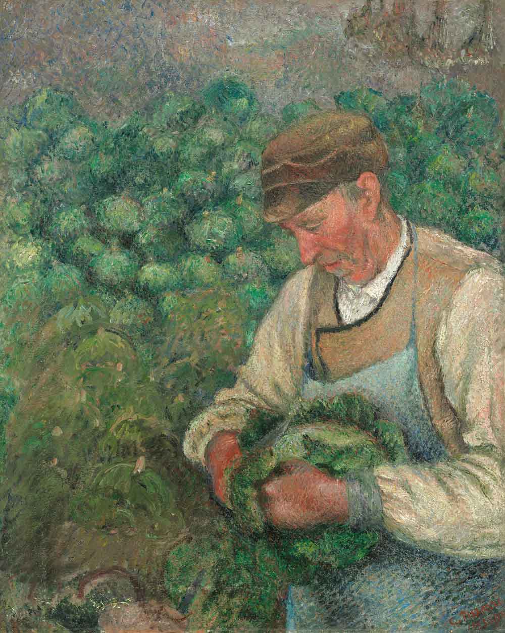 The Gardener by Camille Pissarro 1874