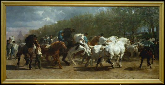 The Horse Fair by Rosa Bonheur 1855