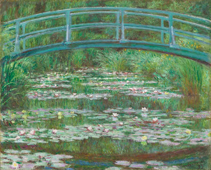The Japanese Footbridge by Claude Monet 1899