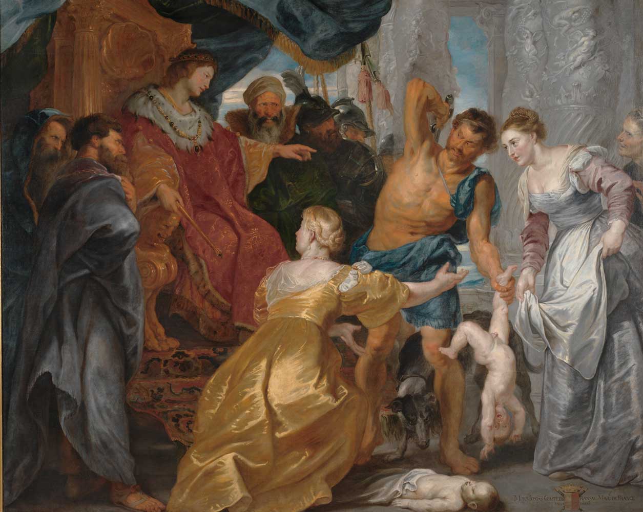 The Judgement of Solomon by Peter Paul Rubens 1617