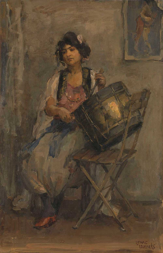 The Lady Drummer by Isaac Israels 1890