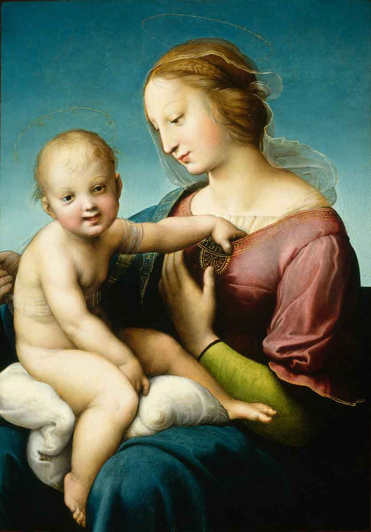 The Niccolini-Cowper Madonna by Italian Raphael 1508