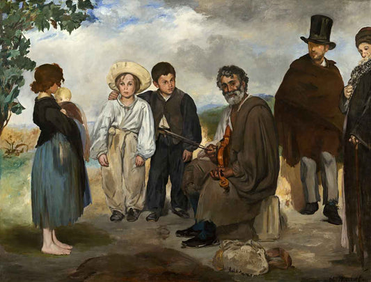 The Old Musician by Edourd Manet 1862