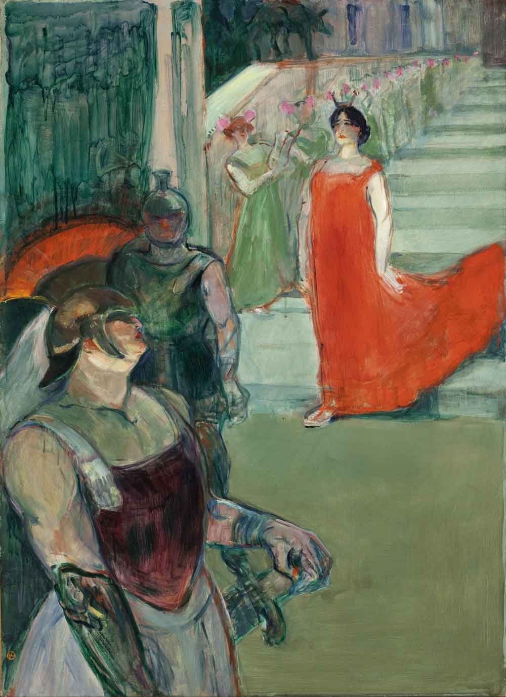 The Opera 'Messalina' at Bordeaux by Henri de Toulouse-Lautrec 1901