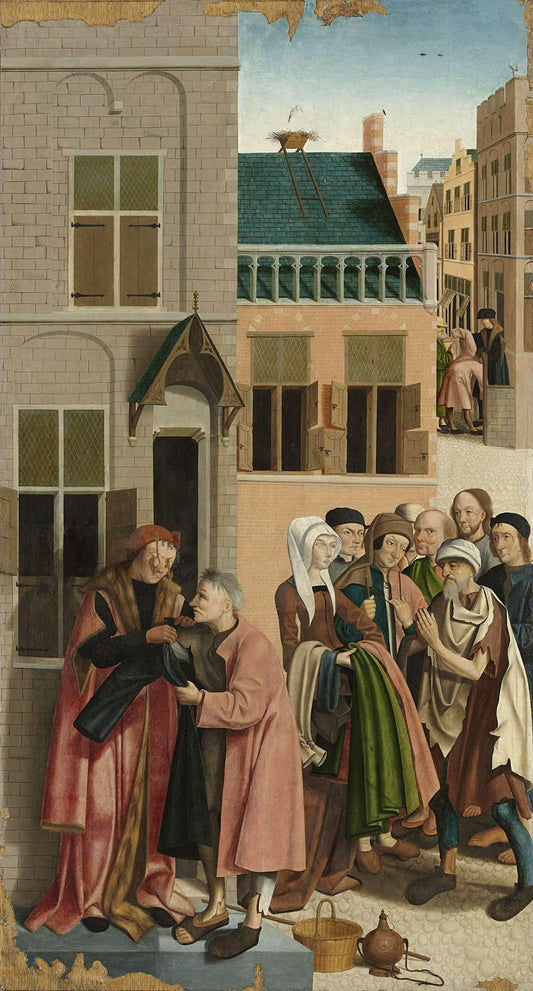 The Seven Works of Mercy (F) by Master of Alkmaar