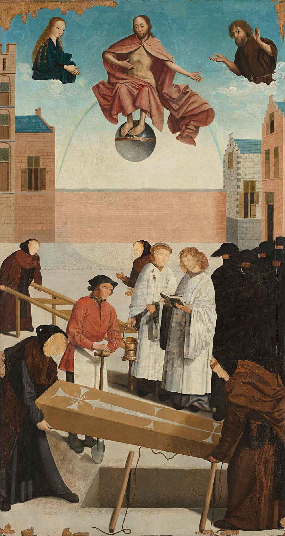 The Seven Works of Mercy (D) by Master of Alkmaar 1504