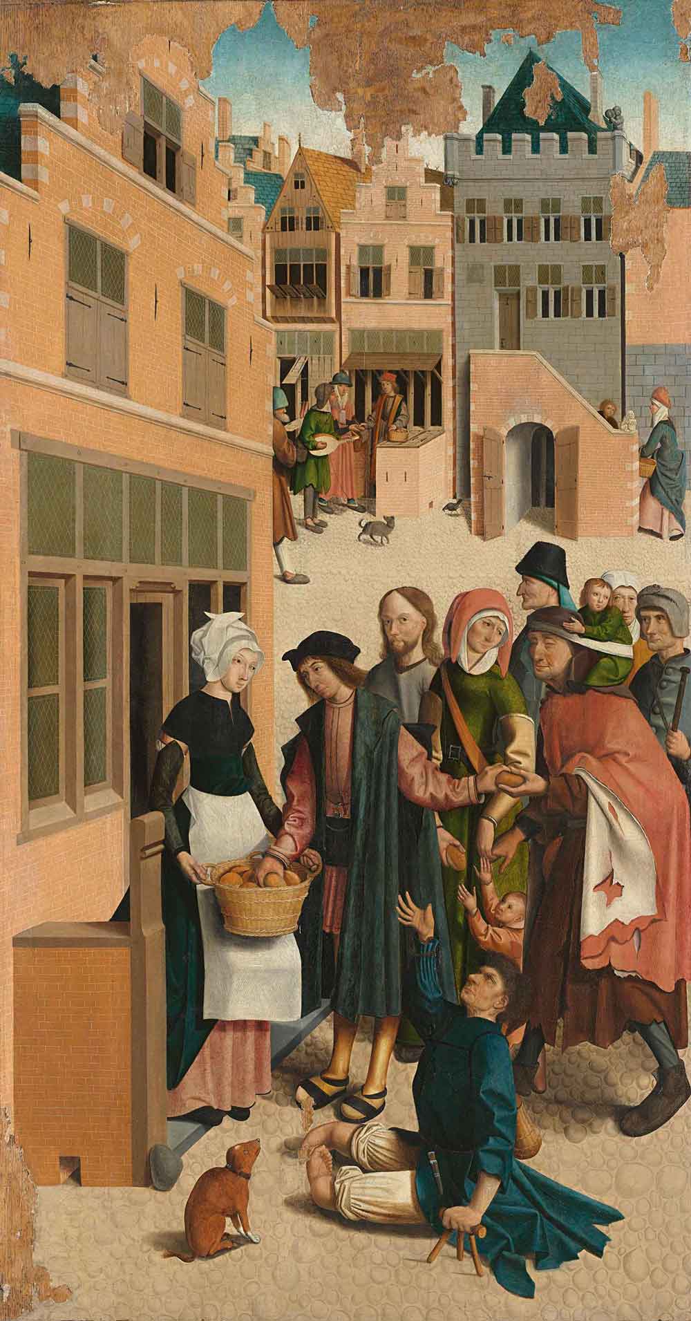 The Seven Works of Mercy (B) by Master of Alkmaar 1504