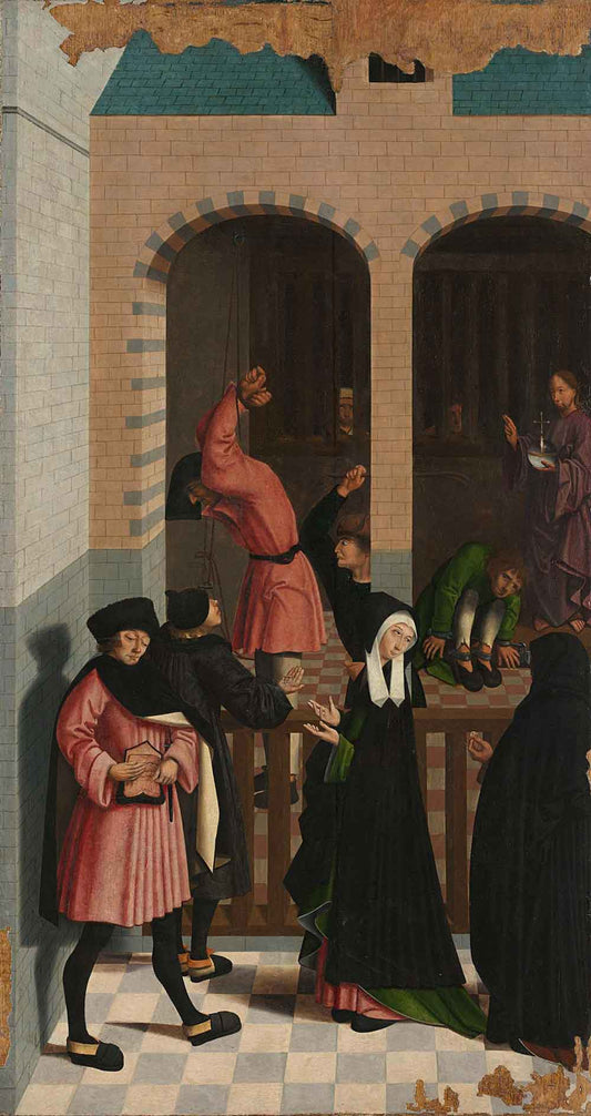 The Seven Works of Mercy (C) by Master of Alkmaar 1504