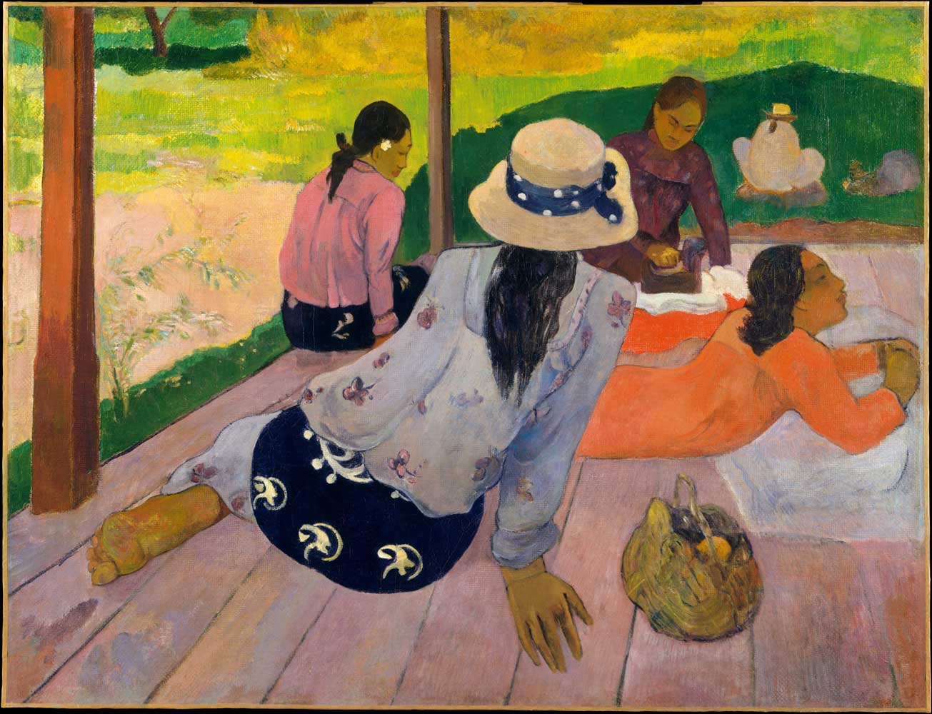 The Siesta by Paul Gauguin 1892 - 1894