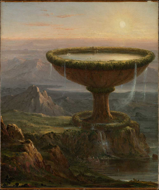 The Titan's Goblet by Thomas Cole 1832