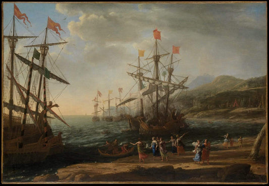 The Trojan Women by Claude Lorrain 1643