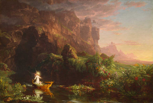 The Voyage of Life: Childhood by Thomas Cole 1842