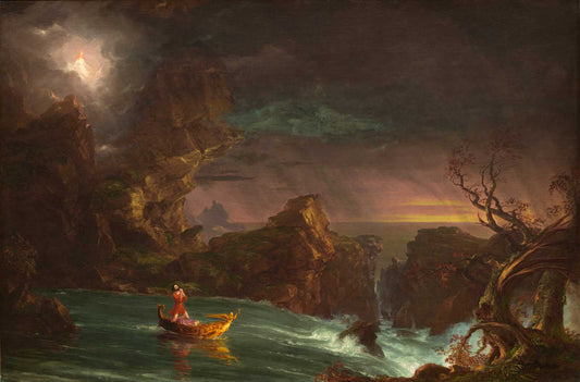 The Voyage of Life: Manhood by Thomas Cole 1842