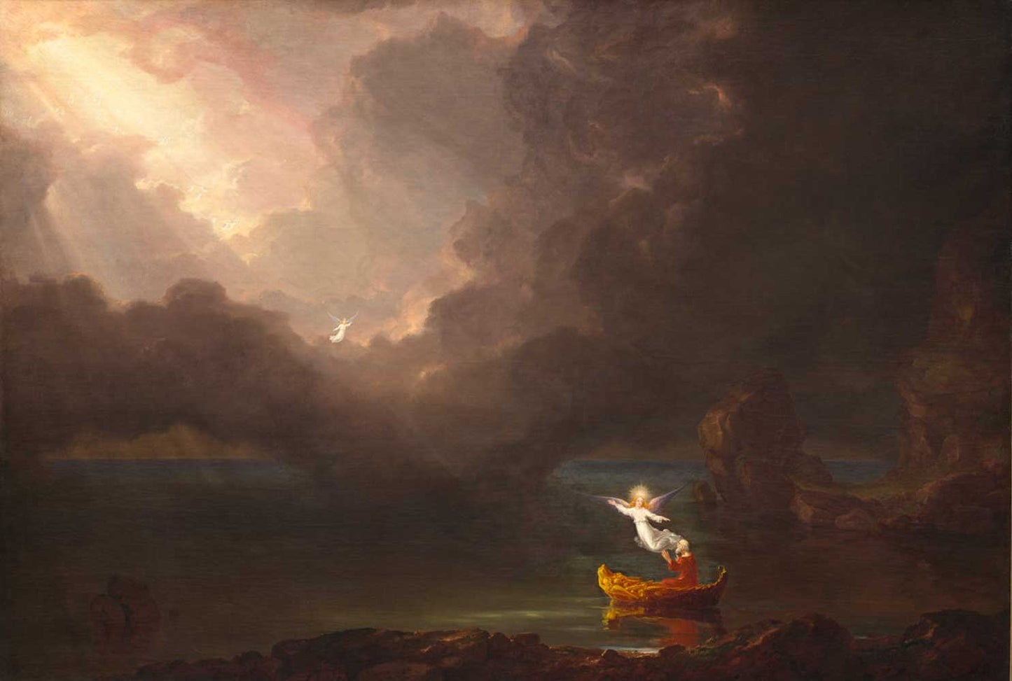 The Voyage of Life: Old Age by Thomas Cole 1842