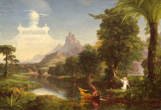 The Voyage of Life: Youth by Thomas Cole 1842