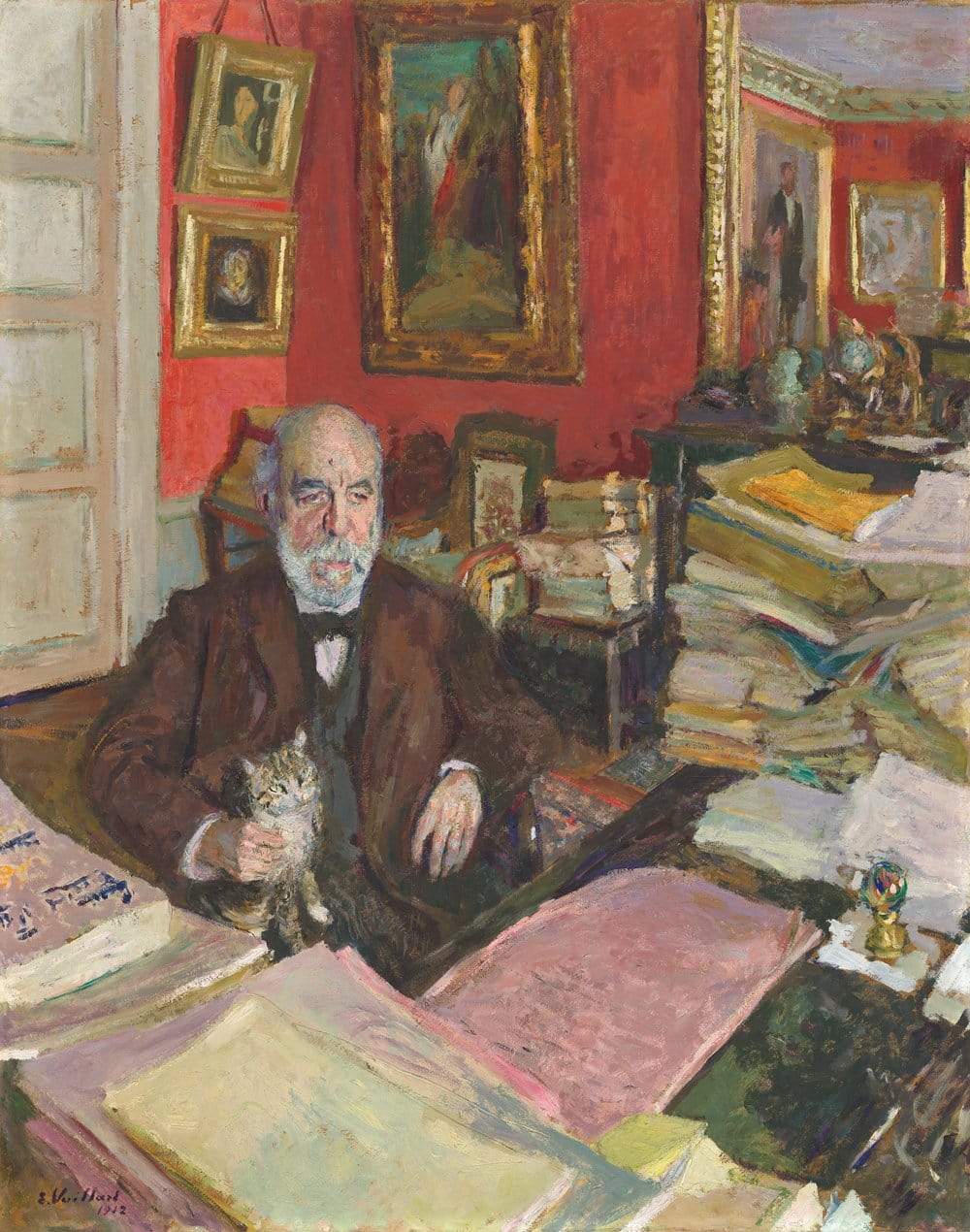 Théodore Duret by Édouard Vuillard 1906