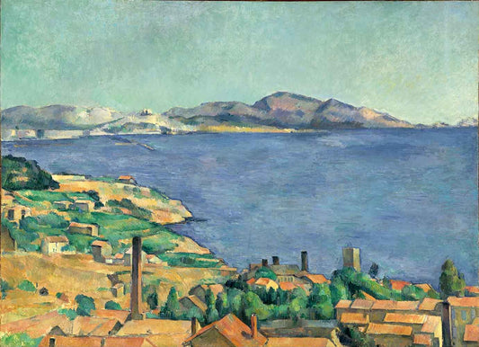 The Gulf of Marseilles by Paul Cézanne 1885