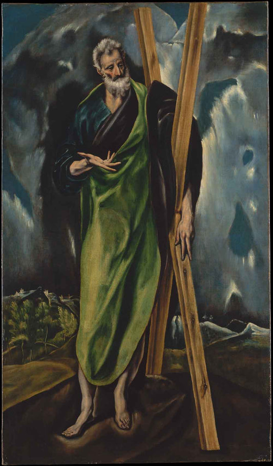 Saint Andrew by El Greco 1610