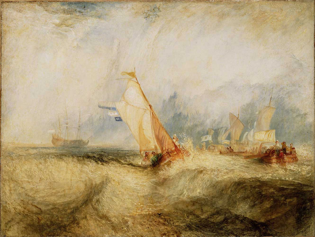 Rough Seas by Joseph Mallord William Turner 1844