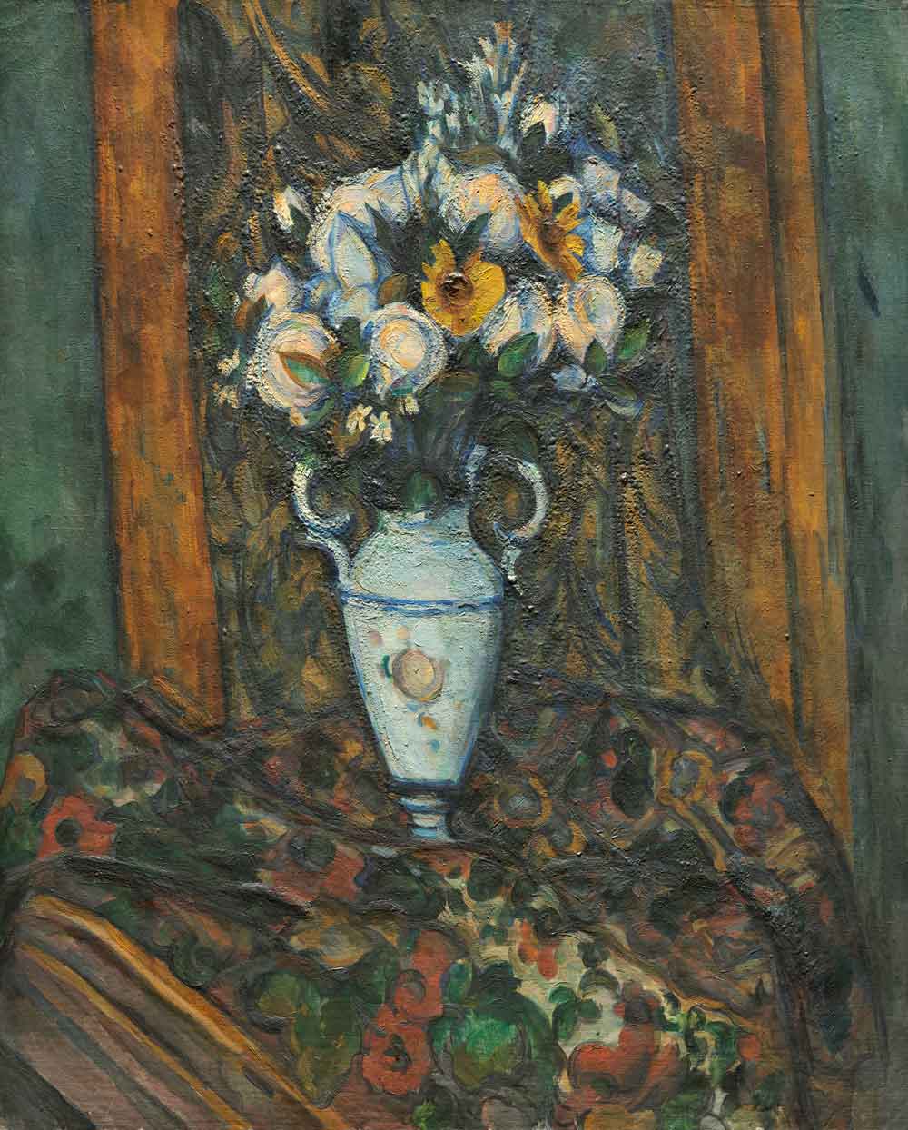 Vase of Flowers by Paul Cézanne 1903