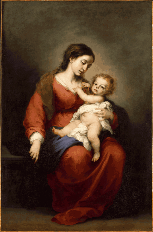 Virgin and Child by Bartolome Murillo