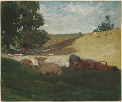 Warm Afternoon (Shepherdess) by Winslow Homer 1892