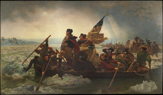 Washington Crossing the Delaware by Emanuel Leutze 1851